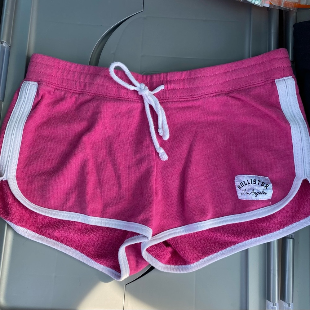 Pink Short Shorts Hollister Joggers
